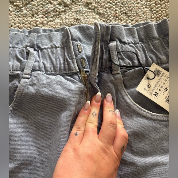 Zara Denim Blue Mini Skirt - Picture 5 of 5